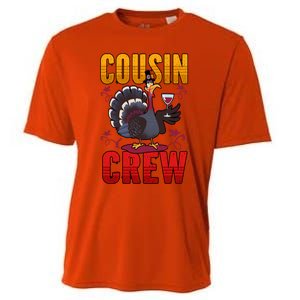 Cousin Crew Thanksgiving Pajamas Cute Gift Cooling Performance Crew T-Shirt