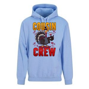 Cousin Crew Thanksgiving Pajamas Cute Gift Unisex Surf Hoodie