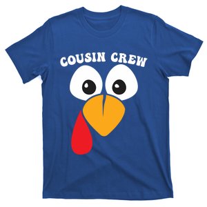 Cousin Crew Turkey Matching Family Group Thanksgiving Party Great Gift T-Shirt