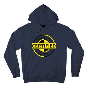 Certified Crash Test Dummy Funny Injury For Injured Friend Tall Hoodie