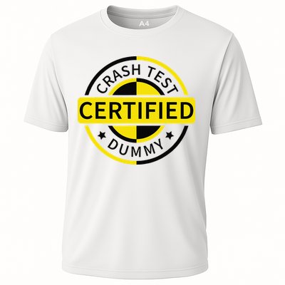 Certified Crash Test Dummy Funny Injury For Injured Friend Performance Shirt