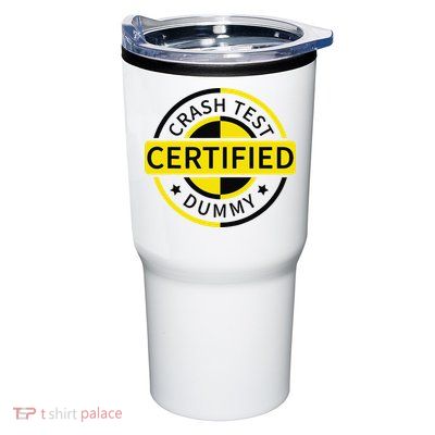 Certified Crash Test Dummy Funny Injury For Injured Friend Tumbler