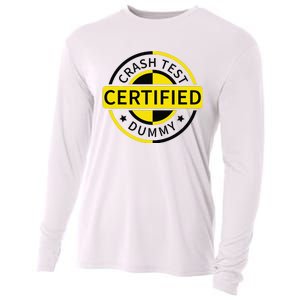 Certified Crash Test Dummy Funny Injury For Injured Friend Cooling Performance Long Sleeve Crew