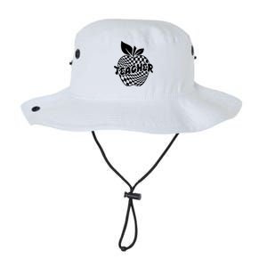 Cool Checkered Teacher Apple Legacy Cool Fit Booney Bucket Hat