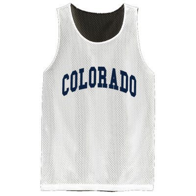 Colorado Co Throwback Design Classic Mesh Reversible Basketball Jersey Tank