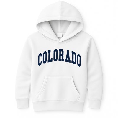 Colorado Co Throwback Design Classic Kids Hoodie