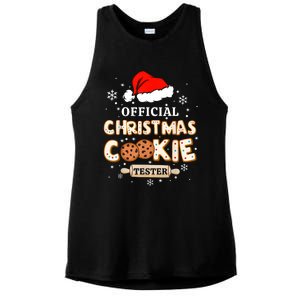 Christmas Cookie Tester Taster Baking Crew Toddle Ladies PosiCharge Tri-Blend Wicking Tank