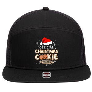 Christmas Cookie Tester Taster Baking Crew Toddle 7 Panel Mesh Trucker Snapback Hat