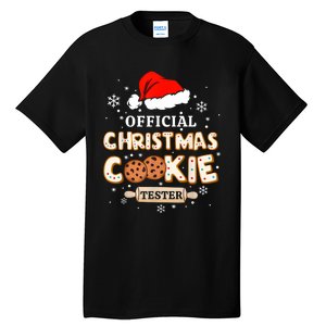 Christmas Cookie Tester Taster Baking Crew Toddle Tall T-Shirt