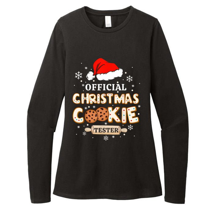 Christmas Cookie Tester Taster Baking Crew Toddle Womens CVC Long Sleeve Shirt