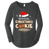 Christmas Cookie Tester Taster Baking Crew Toddle Women's Perfect Tri Tunic Long Sleeve Shirt