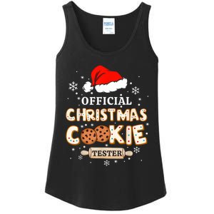 Christmas Cookie Tester Taster Baking Crew Toddle Ladies Essential Tank