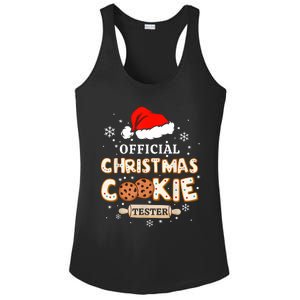 Christmas Cookie Tester Taster Baking Crew Toddle Ladies PosiCharge Competitor Racerback Tank