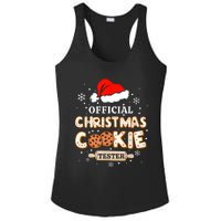 Christmas Cookie Tester Taster Baking Crew Toddle Ladies PosiCharge Competitor Racerback Tank