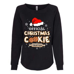 Christmas Cookie Tester Taster Baking Crew Toddle Womens California Wash Sweatshirt