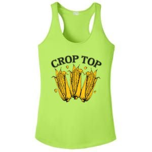 Corn Crop Top Funny Farmer Farming Corn Lover Summer Ladies PosiCharge Competitor Racerback Tank