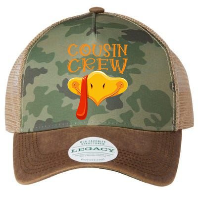 Cousin Crew Turkey Matching Family Thanksgiving Party Pajama Legacy Tie Dye Trucker Hat