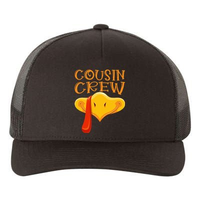 Cousin Crew Turkey Matching Family Thanksgiving Party Pajama Yupoong Adult 5-Panel Trucker Hat