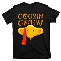 Cousin Crew Turkey Matching Family Thanksgiving Party Pajama T-Shirt