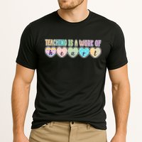 Cute Colorful Teaching Is A Work Of Heart Performance Shirt