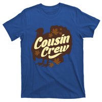 Cousin Crew Turkey Thanksgiving Feast Thankful Gift T-Shirt