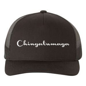 Chingatumaga Chinga Tu Maga Anti Trump 2024 Yupoong Adult 5-Panel Trucker Hat