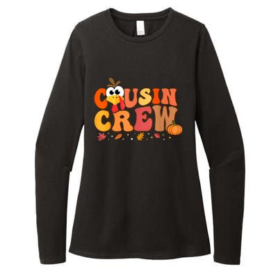 Cousin Crew Thanksgiving Family Matching Turkey Day Fall Womens CVC Long Sleeve Shirt