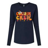 Cousin Crew Thanksgiving Family Matching Turkey Day Fall Womens Cotton Relaxed Long Sleeve T-Shirt