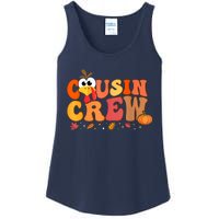 Cousin Crew Thanksgiving Family Matching Turkey Day Fall Ladies Essential Tank