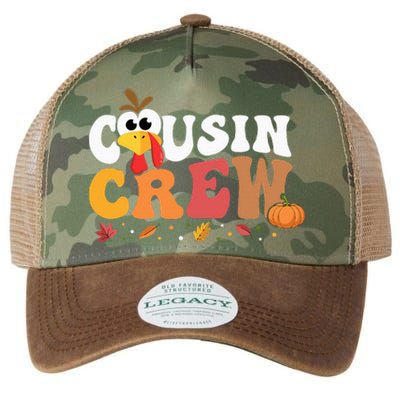 Cousin Crew Thanksgiving Family Matching Turkey Day Fall Legacy Tie Dye Trucker Hat