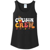 Cousin Crew Thanksgiving Family Matching Turkey Day Fall Ladies Essential Tank