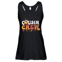 Cousin Crew Thanksgiving Family Matching Turkey Day Fall Ladies Essential Flowy Tank