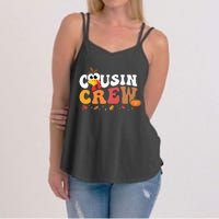 Cousin Crew Thanksgiving Family Matching Turkey Day Fall Women's Strappy Tank