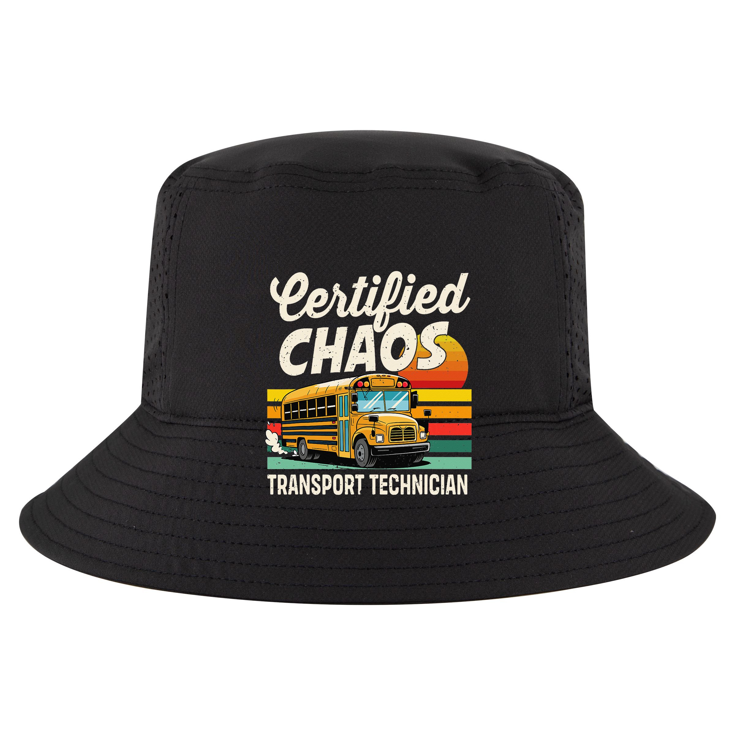 Certified Chaos Transport Technician School Bus Driver City Backpack