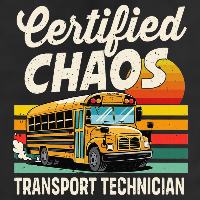 Certified Chaos Transport Technician School Bus Driver 11oz C Handle Ceramic Mug