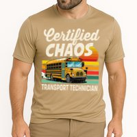 Certified Chaos Transport Technician School Bus Driver Cooling Performance Crew T-Shirt
