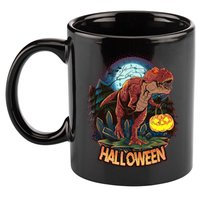 Cool Creepy Trex Dinosaur Halloween 11oz C Handle Ceramic Mug
