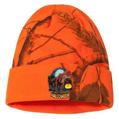 Cool Creepy Trex Dinosaur Halloween Kati Licensed 12" Camo Beanie