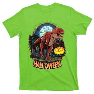 Cool Creepy Trex Dinosaur Halloween T-Shirt