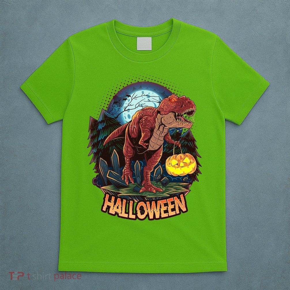 Cool Creepy Trex Dinosaur Halloween T-Shirt
