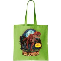 Cool Creepy Trex Dinosaur Halloween Tote Bag