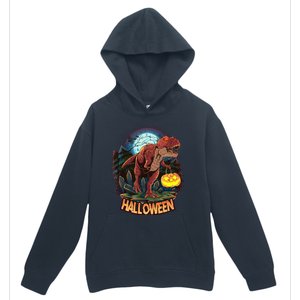 Cool Creepy Trex Dinosaur Halloween Urban Pullover Hoodie