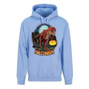 Cool Creepy Trex Dinosaur Halloween Unisex Surf Hoodie