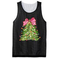 Coquette Christmas Tree Cute Happy Holidays Trendy Mesh Reversible Basketball Jersey Tank