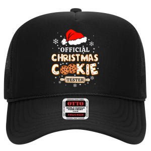 Christmas Cookie Tester Taster Baking Crew Toddle High Crown Mesh Back Trucker Hat