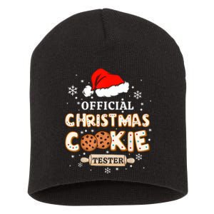 Christmas Cookie Tester Taster Baking Crew Toddle Short Acrylic Beanie