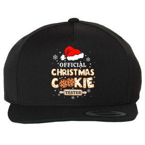 Christmas Cookie Tester Taster Baking Crew Toddle Wool Snapback Cap