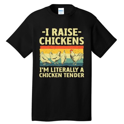 Cool Chicken Tender Art For Women Poultry Chicken Tall T-Shirt