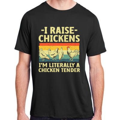 Cool Chicken Tender Art For Women Poultry Chicken Adult ChromaSoft Performance T-Shirt