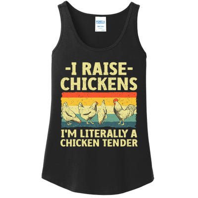 Cool Chicken Tender Art For Women Poultry Chicken Ladies Essential Tank